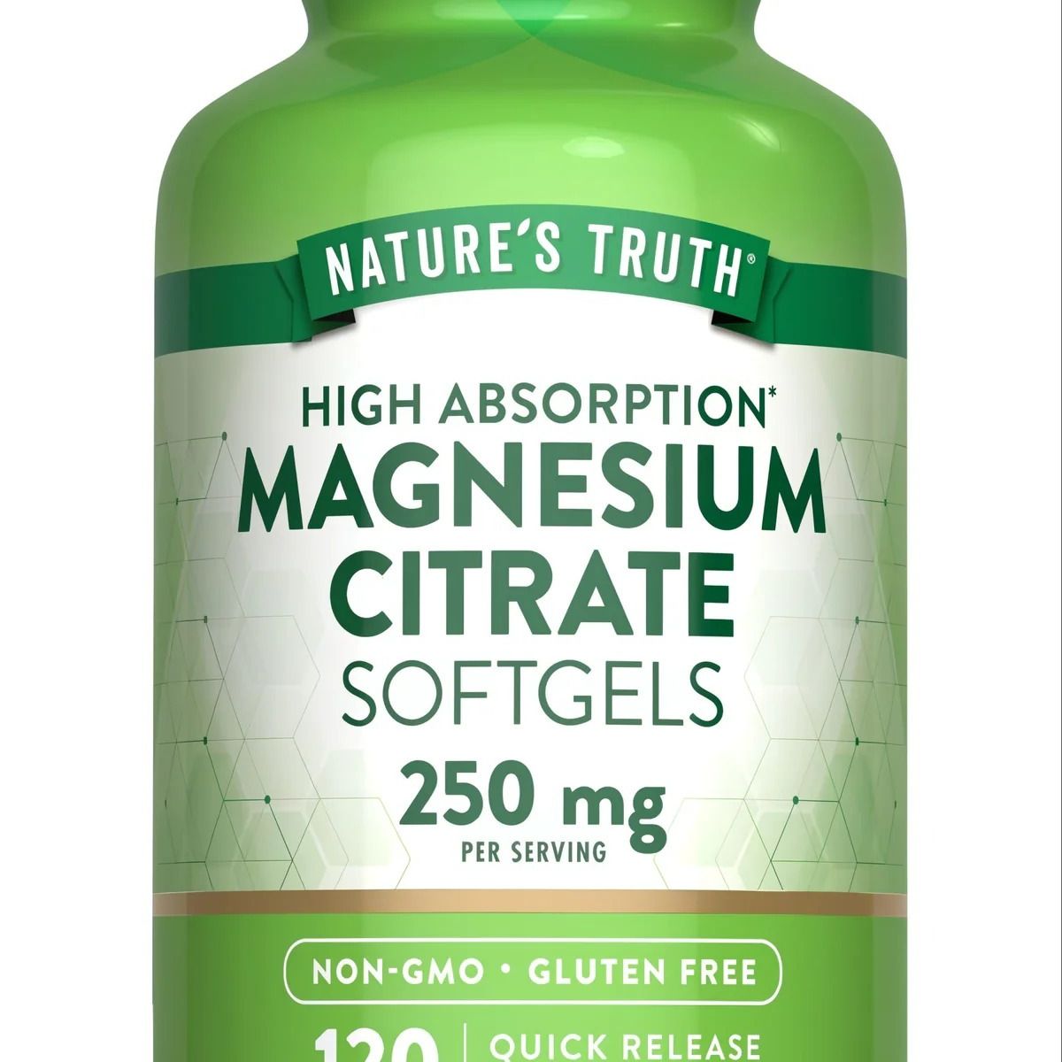 Nature'S Truth - Natures Truth Citrato de Magnesio 250 mg 120 Softgels