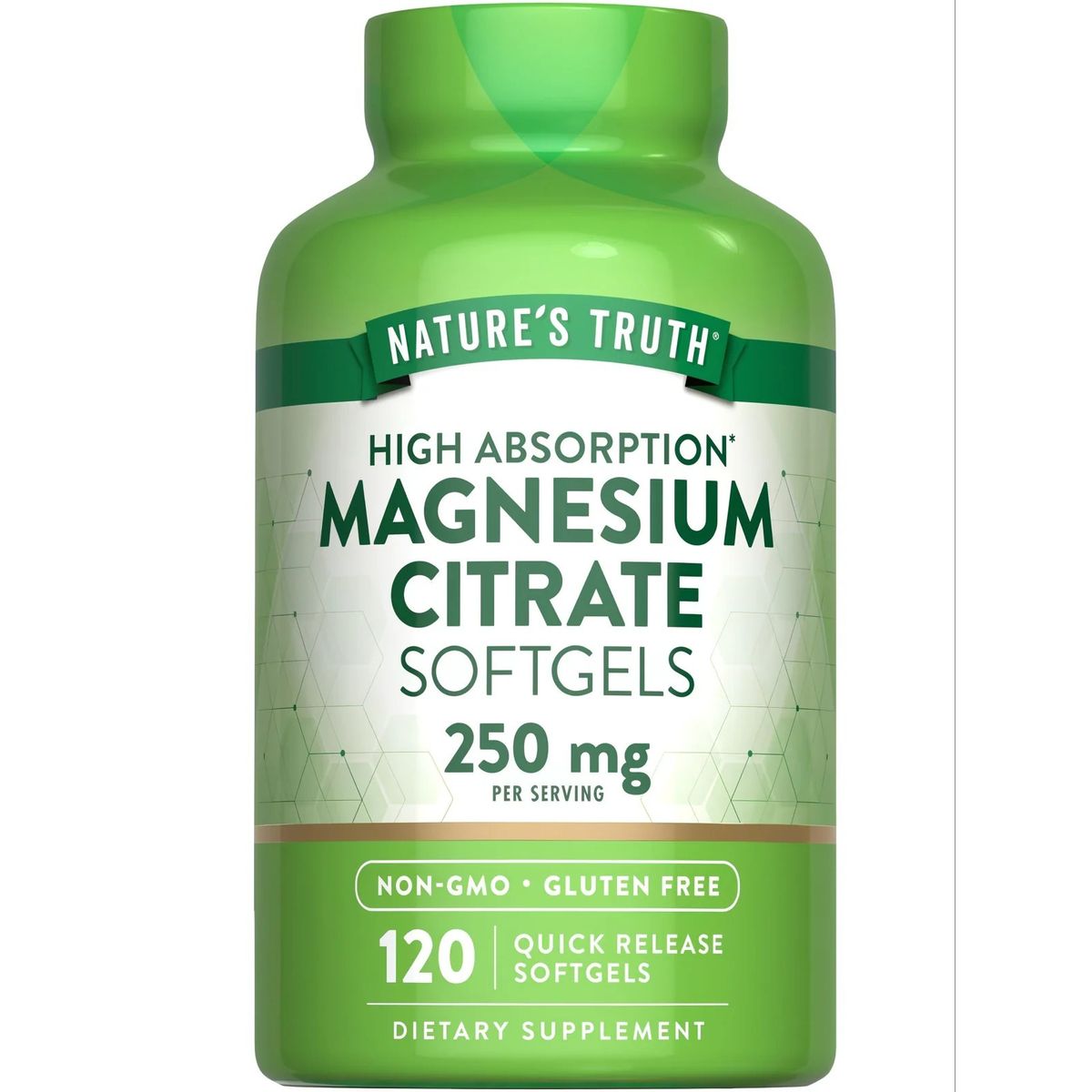 Nature'S Truth - Natures Truth Citrato de Magnesio 250 mg 120 Softgels