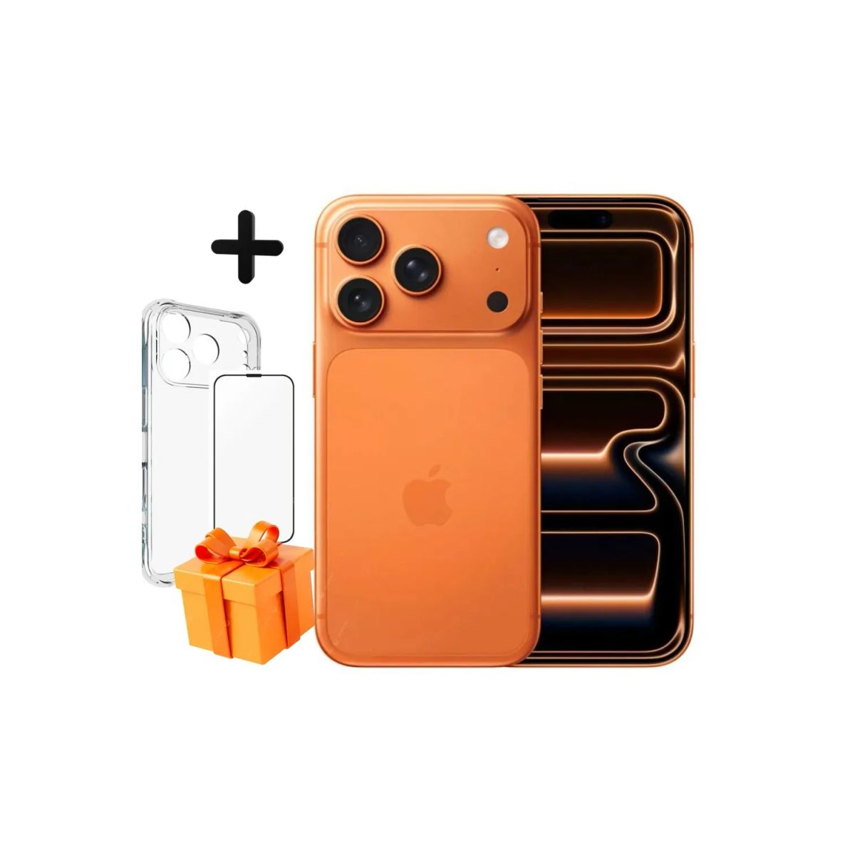APPLE - IPHONE 17 PRO 256GB Esim - COSMIC ORANGE + MICA + CASE PROTECTOR