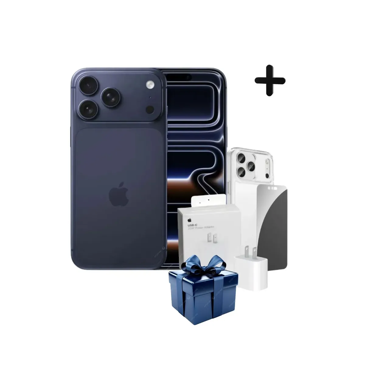 APPLE - IPHONE 17 PRO - ESIM 256GB DESERT AZUL + CARGADOR + CASE + MICA