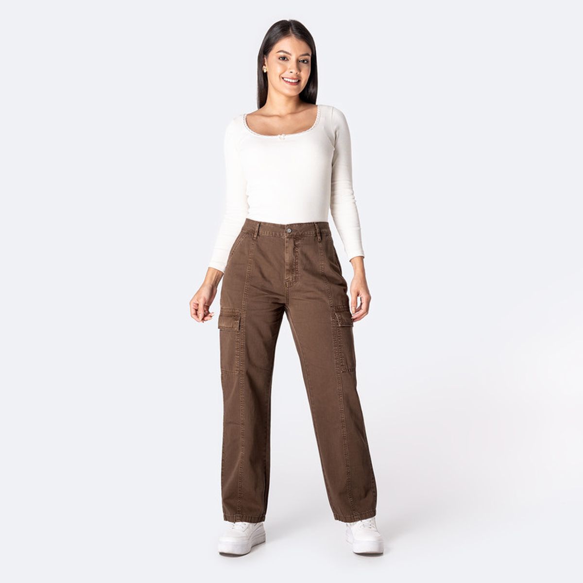 Pionier - Pantalon Drill Mujer Clairey