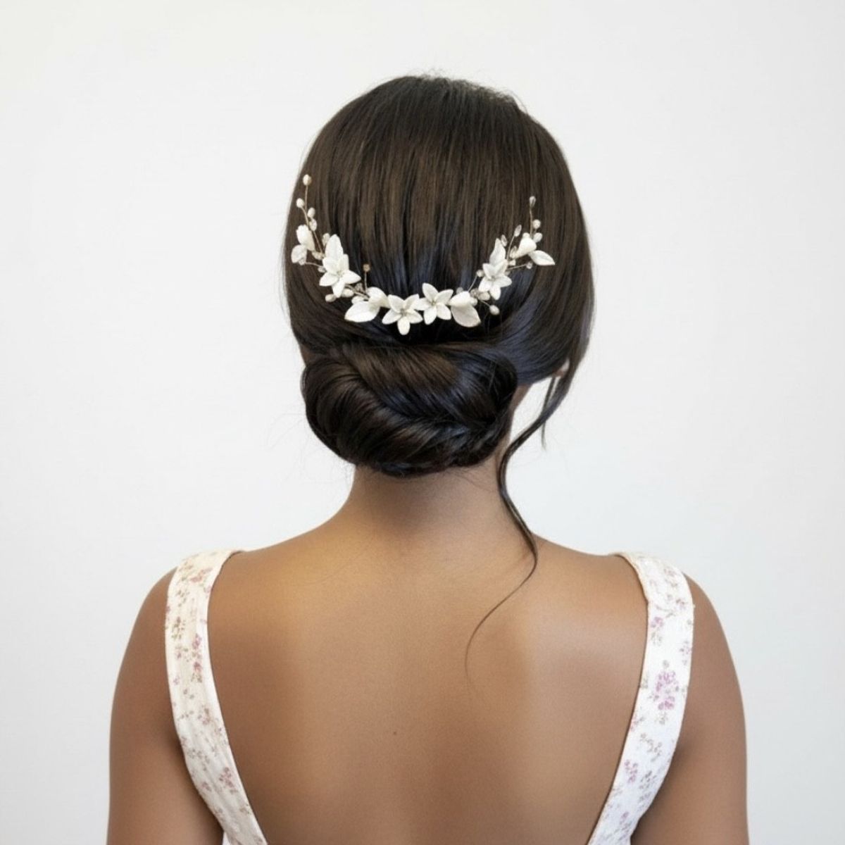 GENERICO - TOCADO TIARA ACCESORIO PARA NOVIA