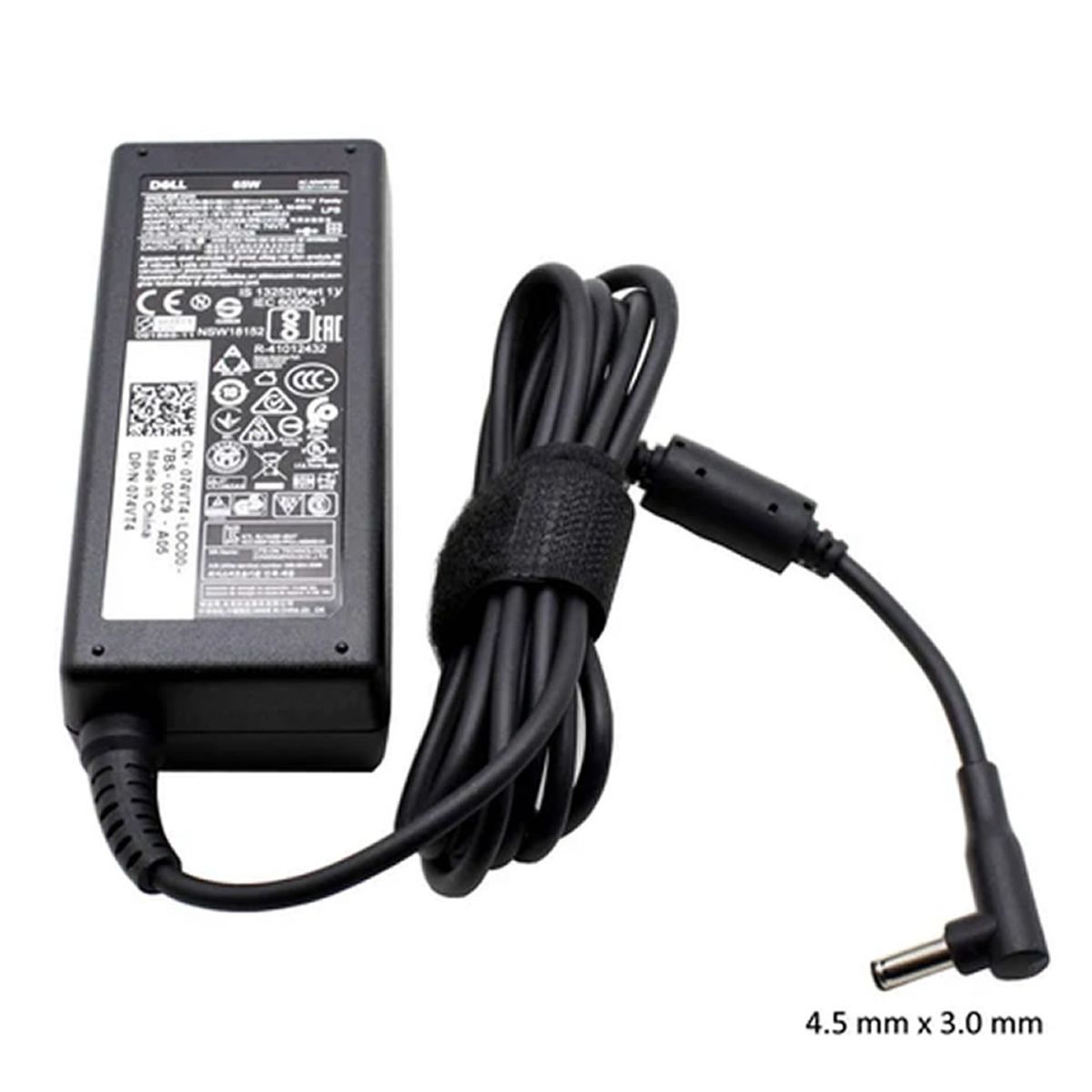 Dell - CARGADOR PARA DELL 19.5V 2.31A 45W 4.53.0 PUNTA DELGADA