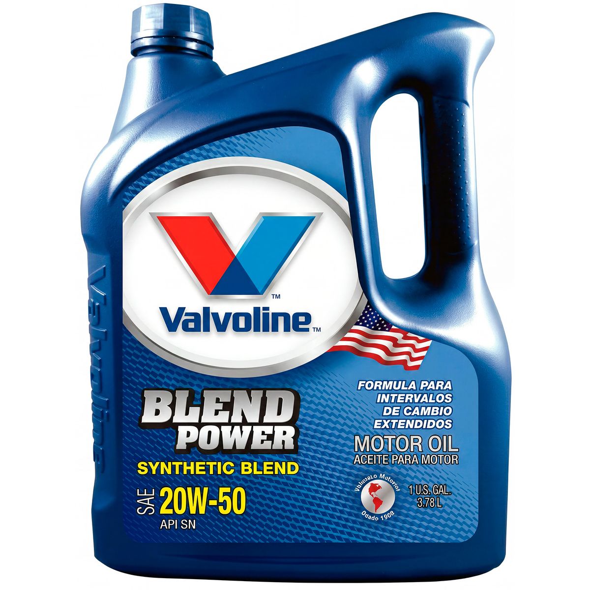 GENERICO - Aceite de Motor Valvoline Proteccion Blend Sintetico 20W-50 4QT