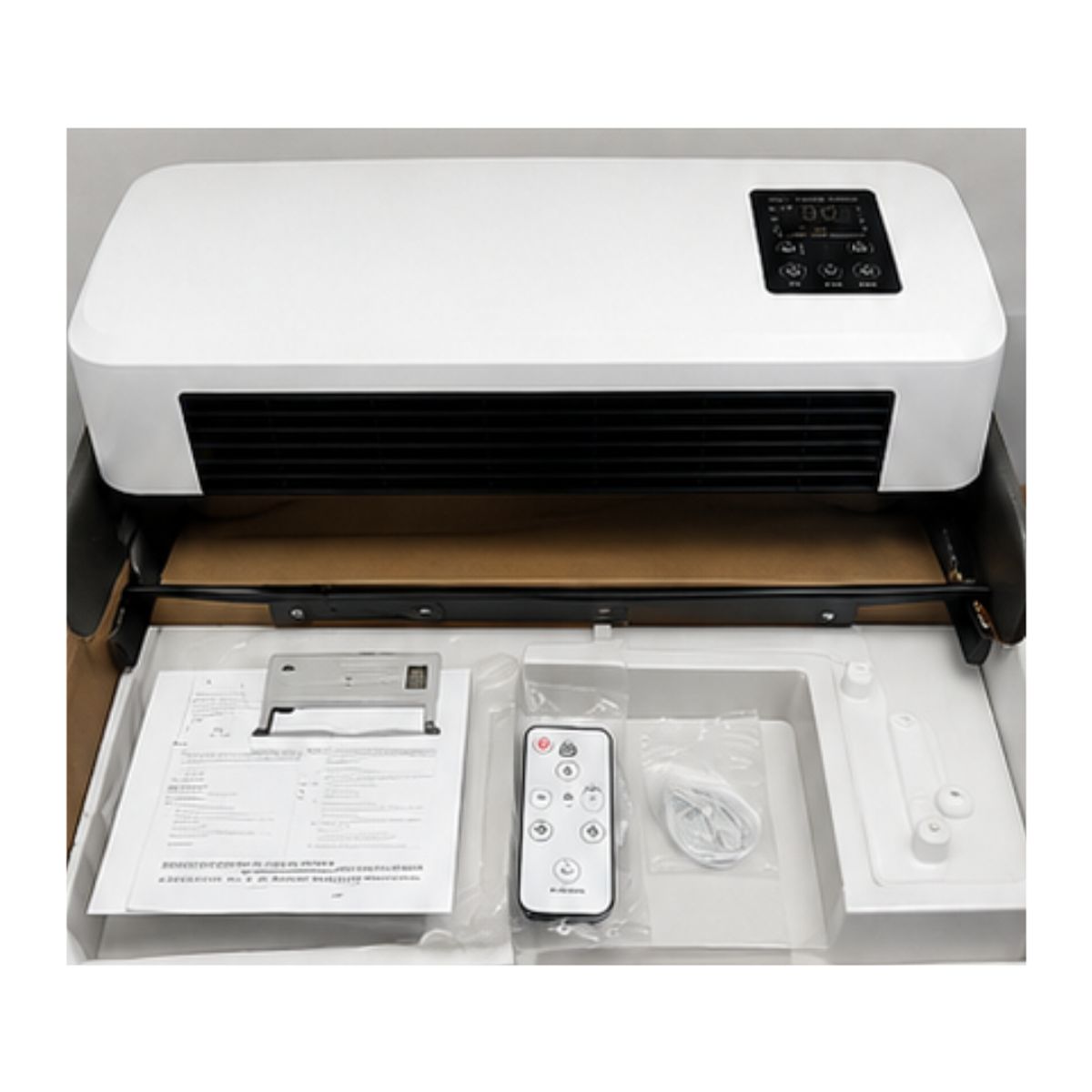 GENERICO - CALEFACTOR Y VENTILADOR DE PARED