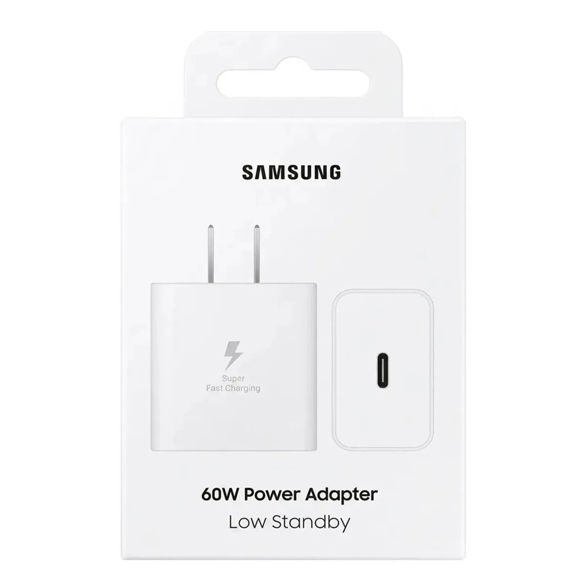 SAMSUNG - Adaptador de Pared Samsung 60W para S26 Blanco Original