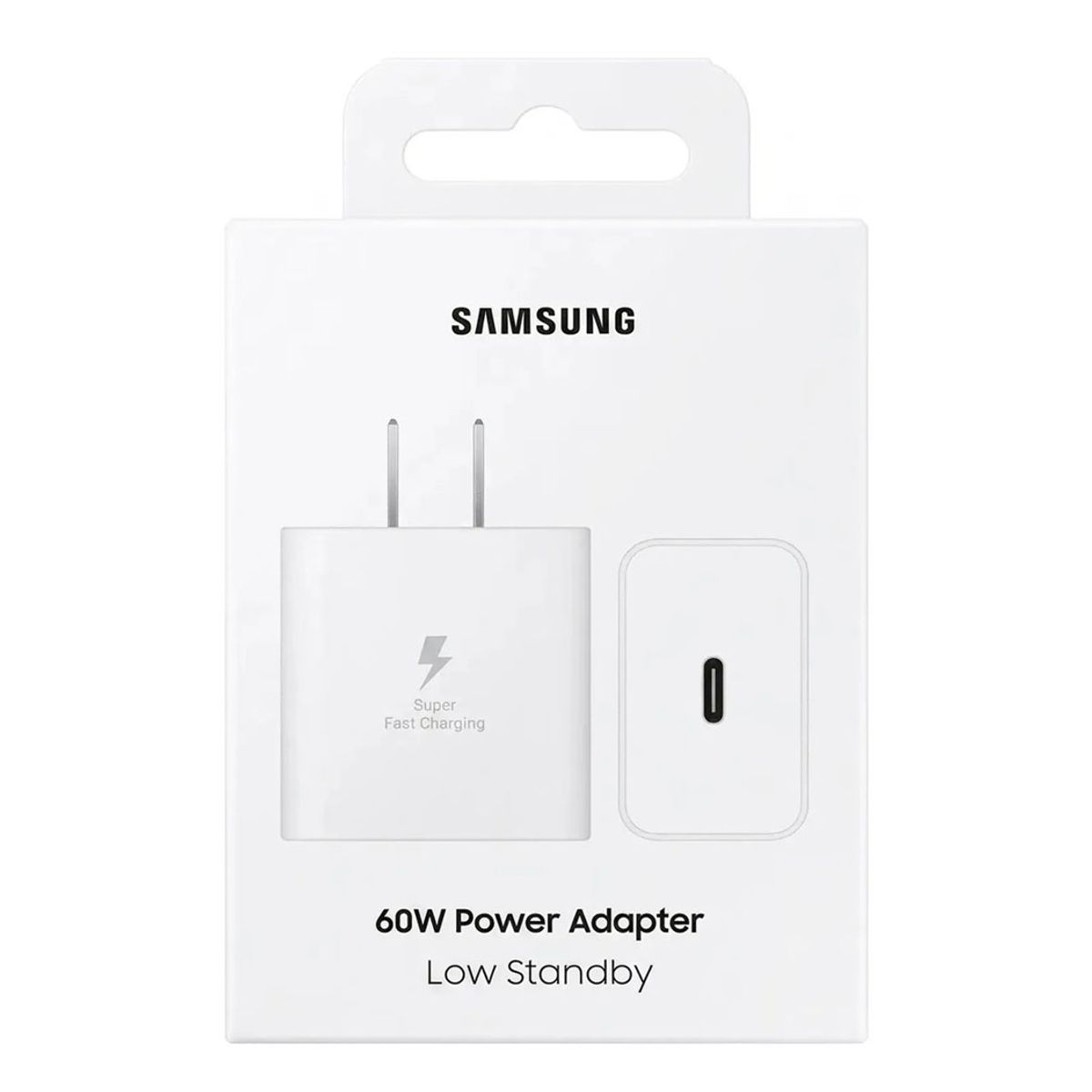 SAMSUNG - Adaptador de Pared Samsung 60W para S26 Blanco Original
