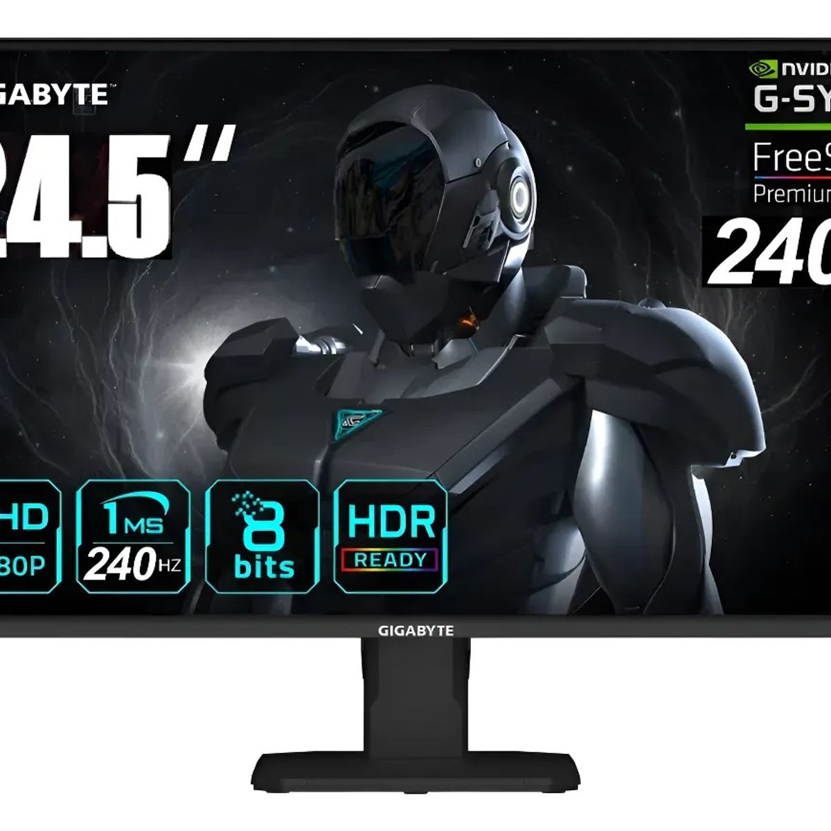 GIGABYTE - MONITOR GIGABYTE 25 240HZ 1MS GS25F2A Gaming DP 300CAND IPS PARL 2W