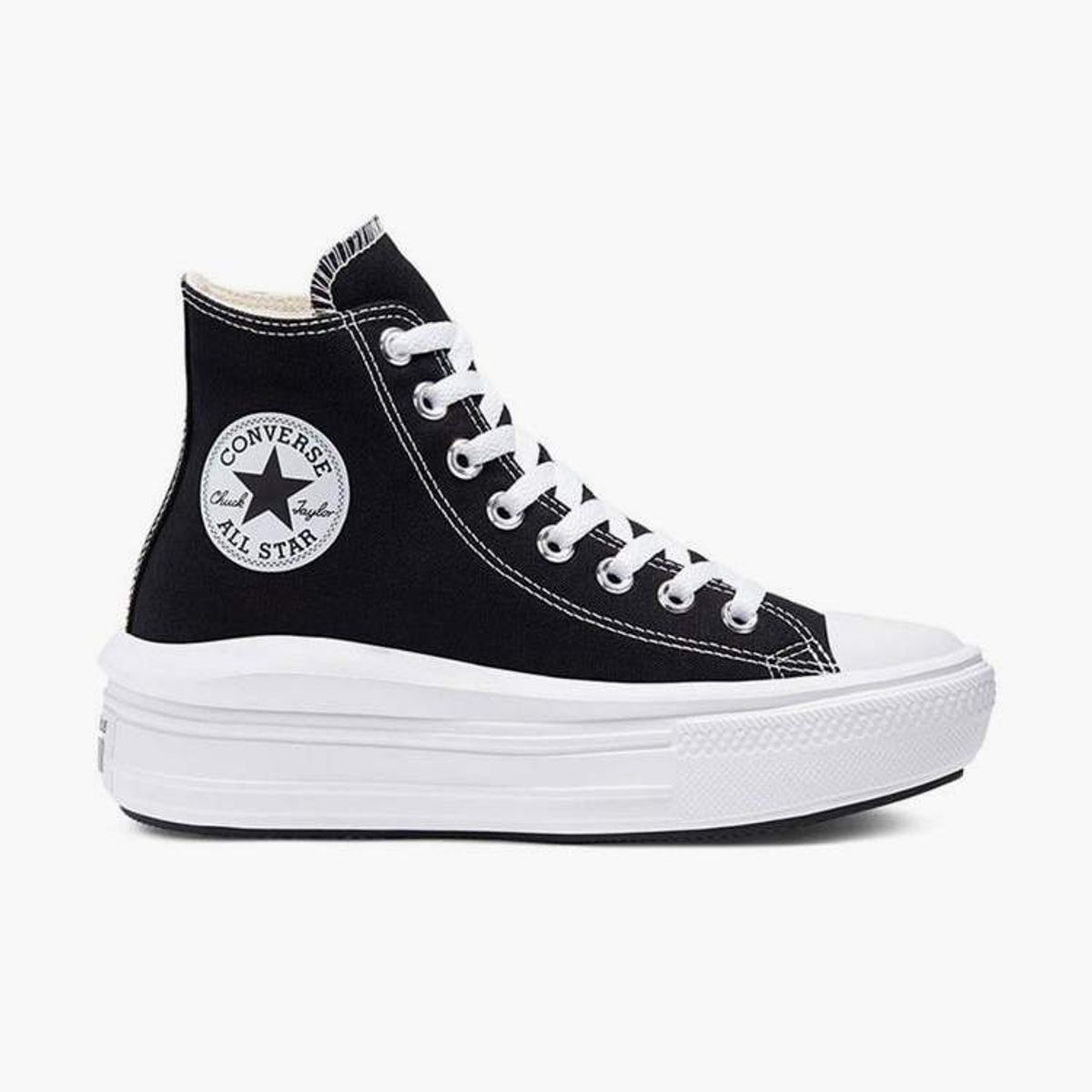 CONVERSE - Zapatillas Mujer Chuck Taylor All Star Move Negro v1