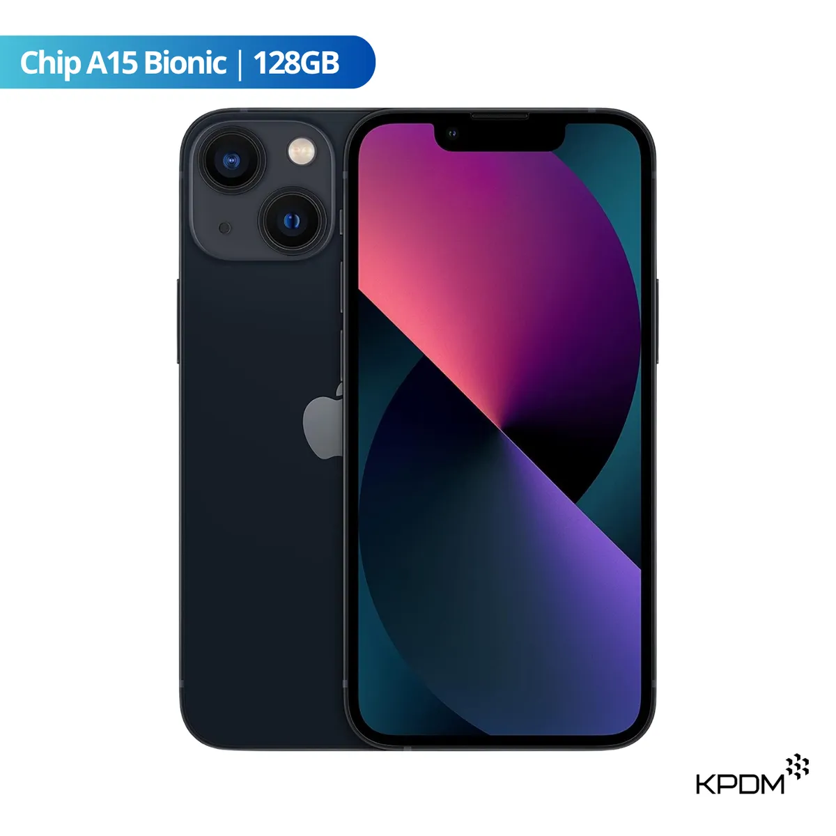 APPLE - iPhone 13 128GB Medianoche Reacondicionado Grado A