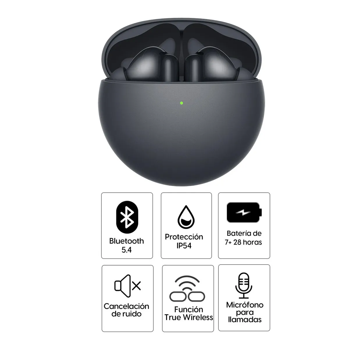 HUAWEI - Audífonos bluetooth Huawei FreeBuds 7i IP54 35h anc negro