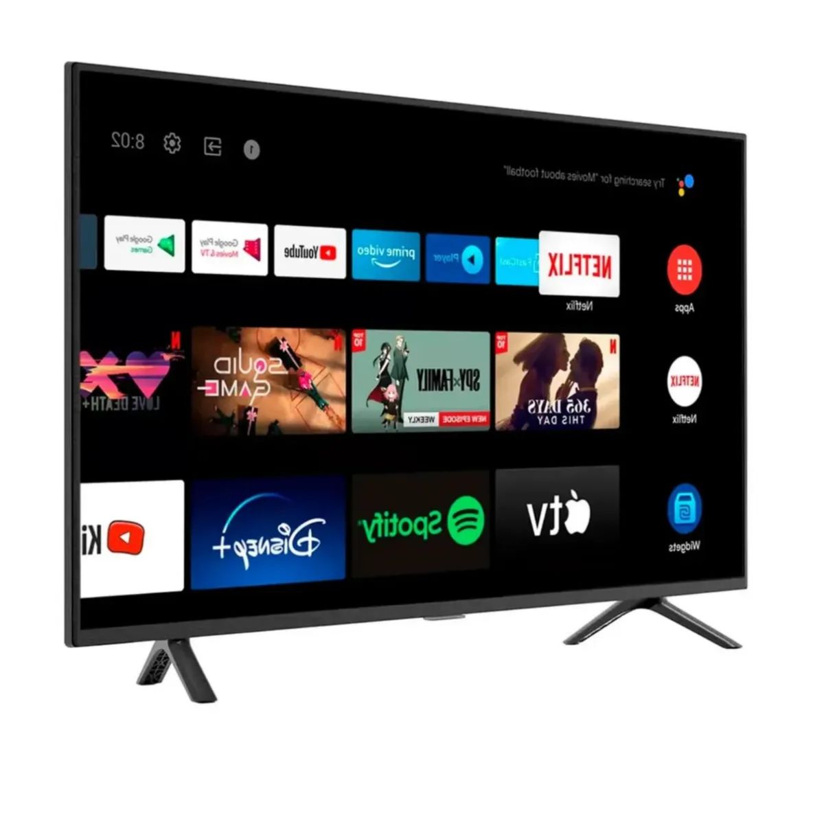BLACKLINE - Televisor BLACKLINE QLED 32 HD Smart TV BL32-T3000QD