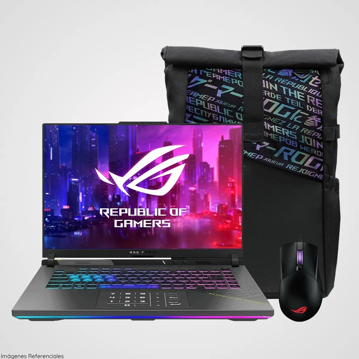 ASUS - Laptop Asus ROG Strix G16 AMD Ryzen 9 8940HX 16GB RAM 1TB SSD RTX 5060-8GB 16"  WUXGA 165 Hz