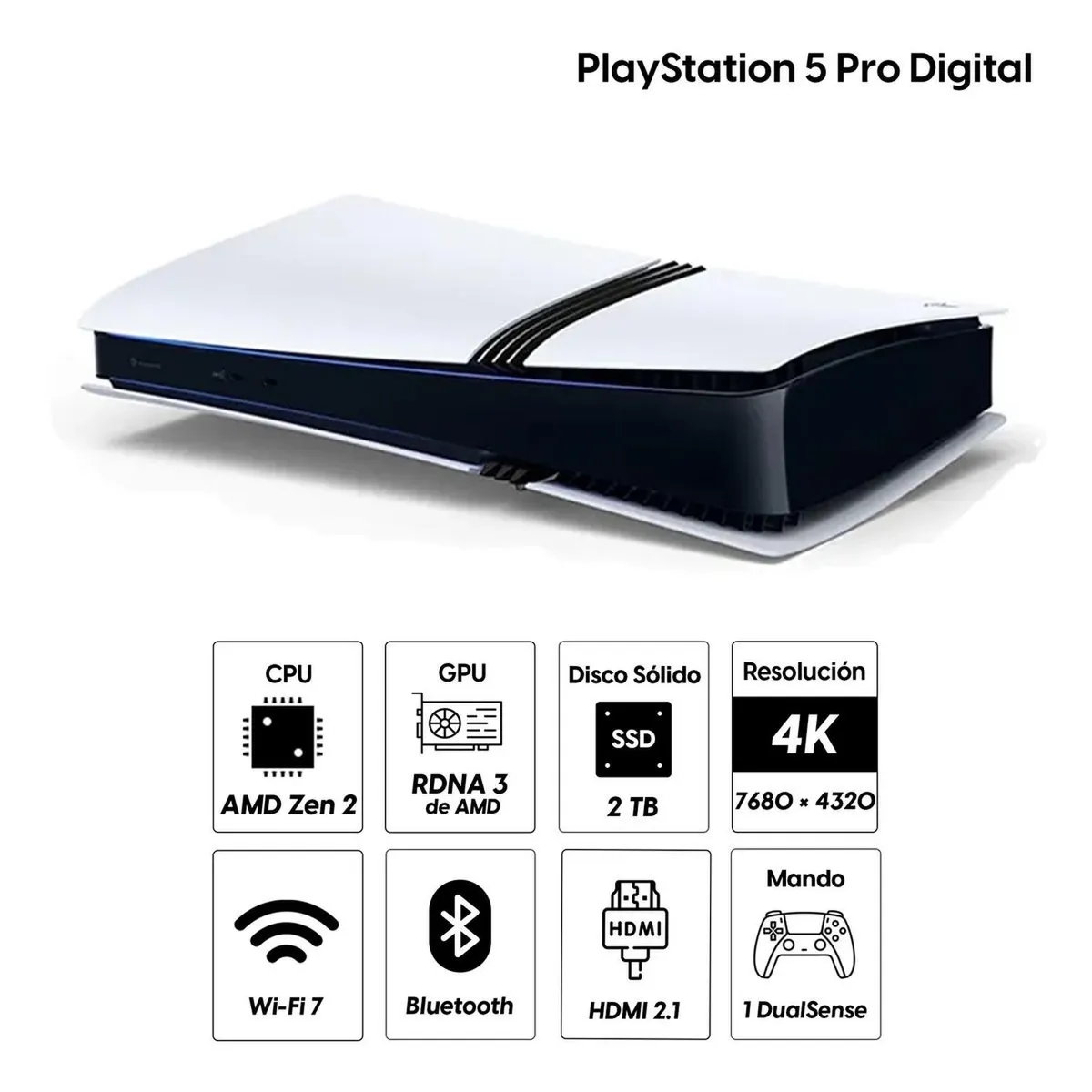 SONY - Consola PlayStation 5 Pro 2TB Edición Digital