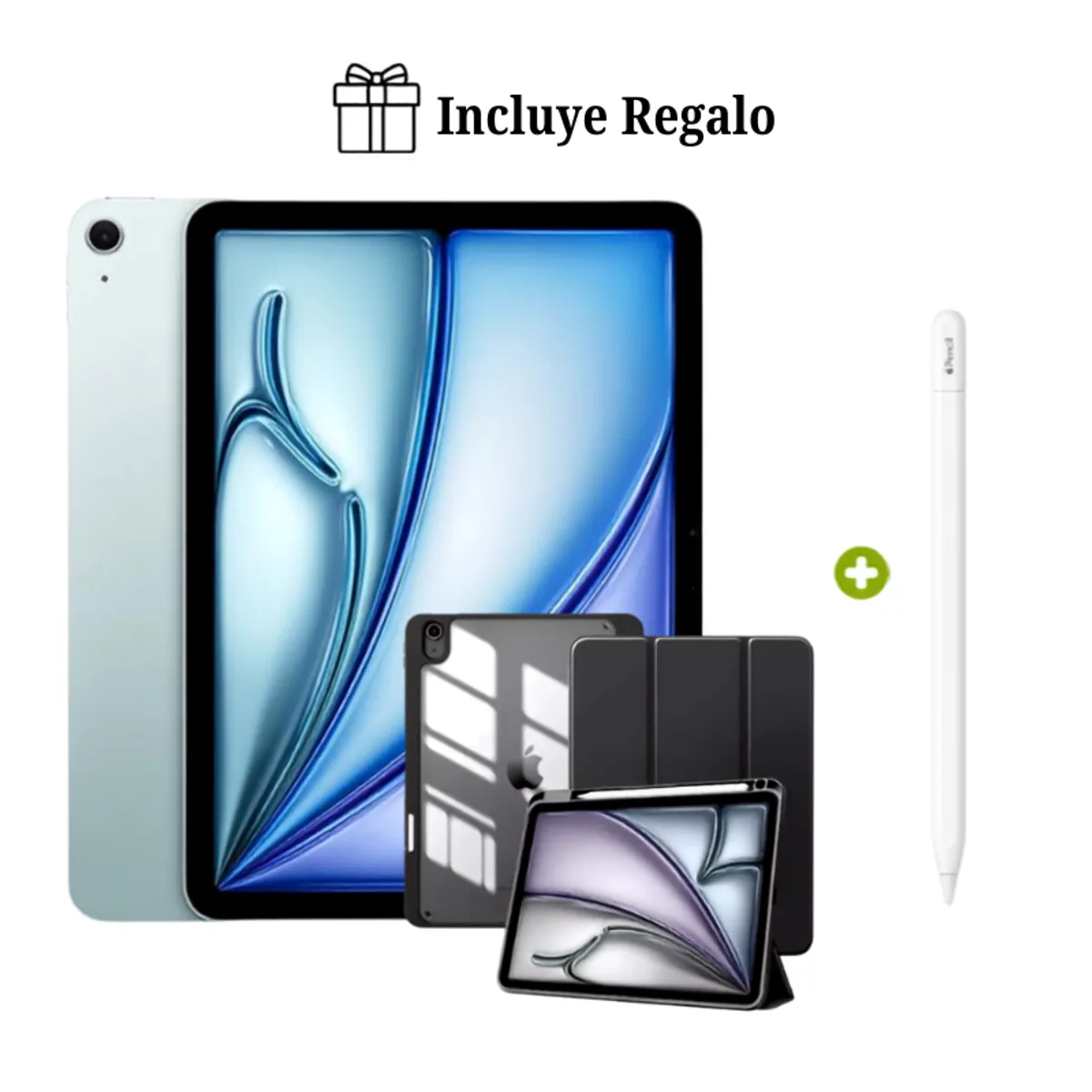 APPLE - Apple iPad Air 11” Chip M4 + Wi-Fi, 256GB - Blue + Regalo + Pencil USB-C