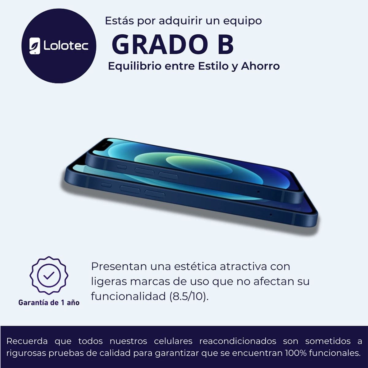 iPhone 15 Pro Reacondicionado (ESIM) 256gb I Grado B I color: Azul, marca APPLE - Foto 2