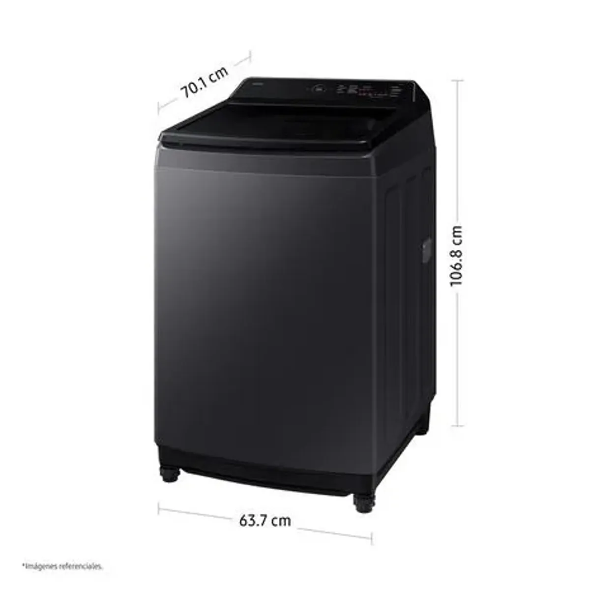 SAMSUNG - Lavadora Samsung Ecobubble 17kg Grafito Wa40f17e7cpe + Secadora Mabe eléctrica 9KG
