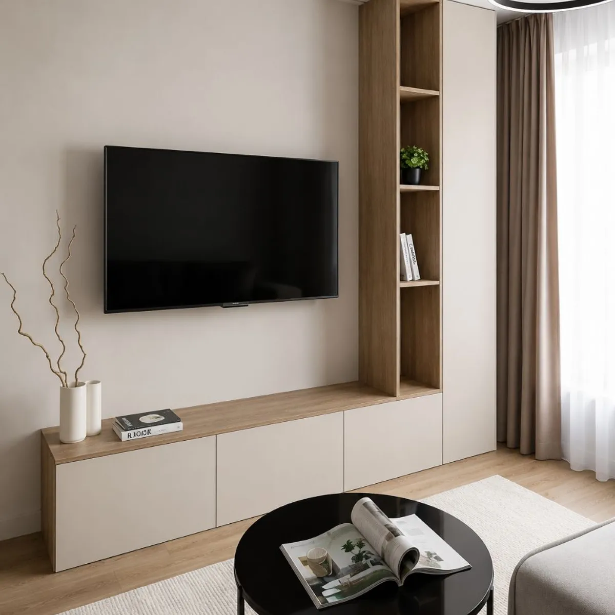 Centro de Entretenimiento Yusgo - Beige, marca GENERICO - Foto Principal
