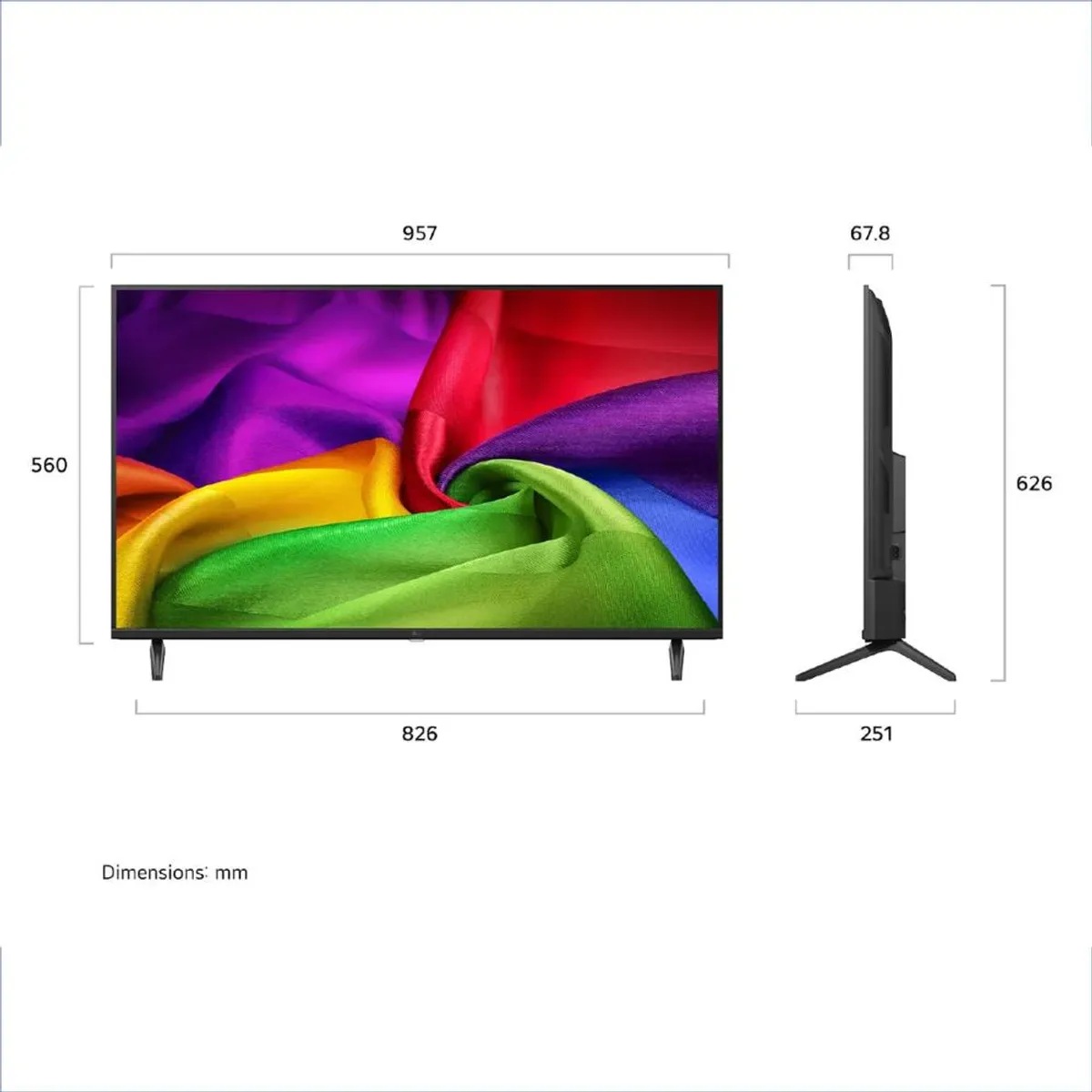 LG - Televisor LG 43" NANO 4K UHD AI Smart TV 2026 - 43NU800BPSC