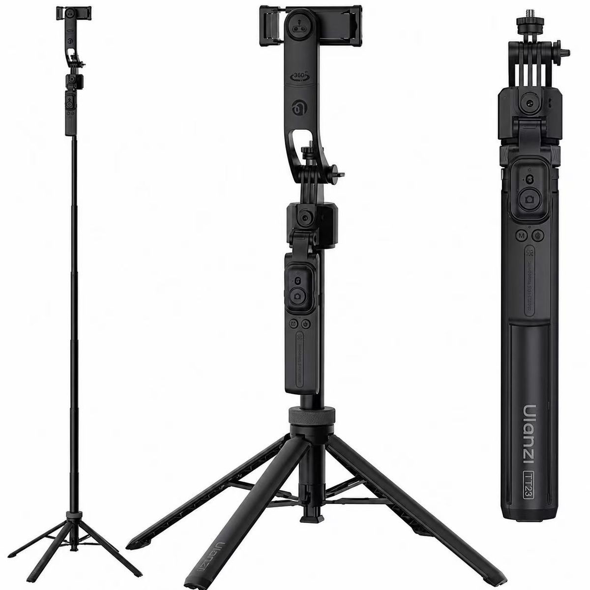 TT23 TRIPODE PALO SELFIE CON SEGUIMIENTO AUTOMATICO 360, marca ULANZI - Foto Principal