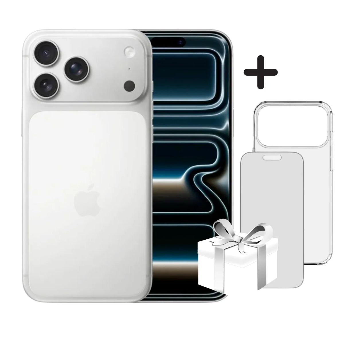 APPLE - IPHONE 17 Pro Max 512GB (eSIM) - SILVER + MICA + CASE PROTECTOR