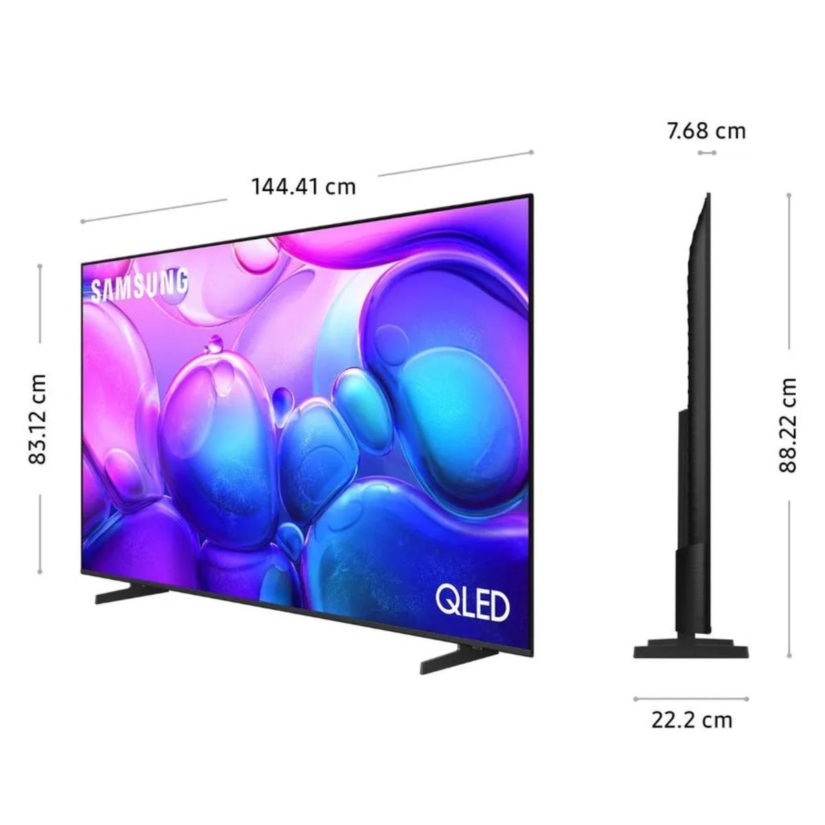 SAMSUNG - TELEVISOR SAMSUNG QLED 65 4K SMART TV QN65Q6FAAGXPE 2025