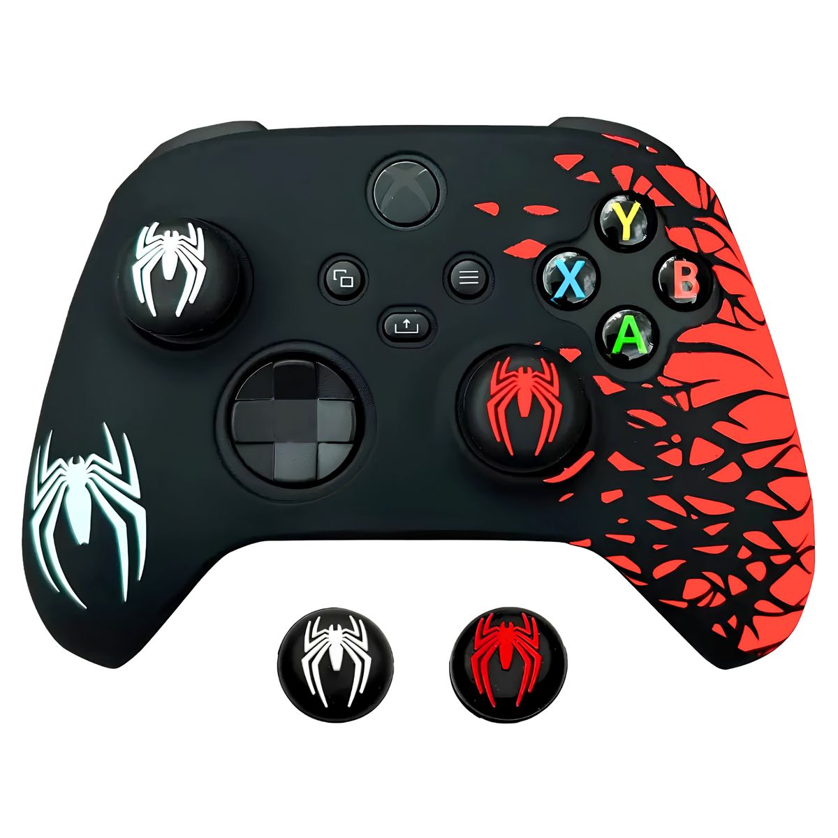 DOBE - Funda De Silicona Protectora Para Mando Xbox Series XS Con Grip Spider
