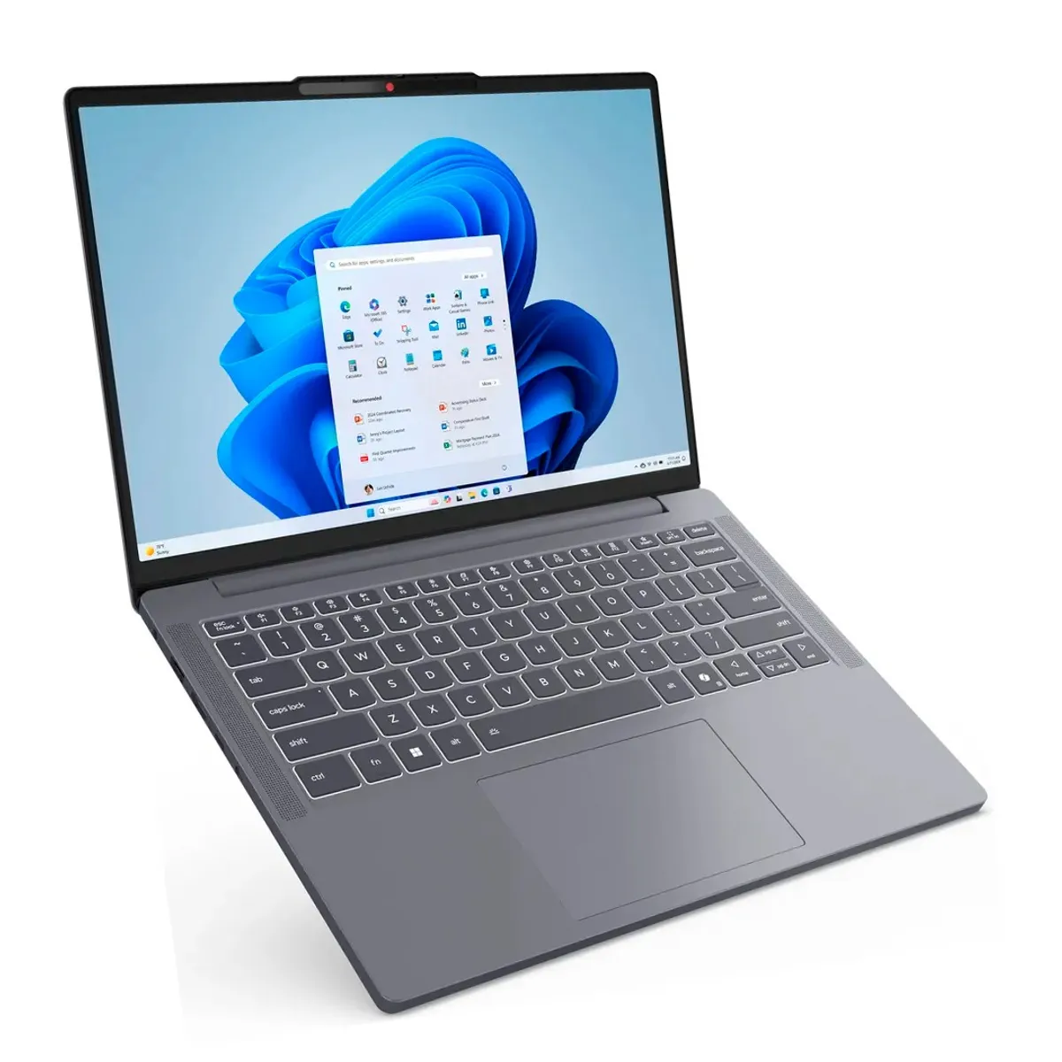 LAPTOP LENOVO IDEAPAD SLIM AMD RYZEN 7 7735HS RAM 16GB SSD 512GB 14″ OLED FHD GRIS., marca LENOVO - Foto 2