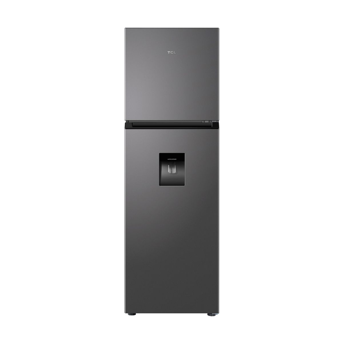 TCL - Refrigeradora TCL P249TMC 247 L Top Mount gris oscuro