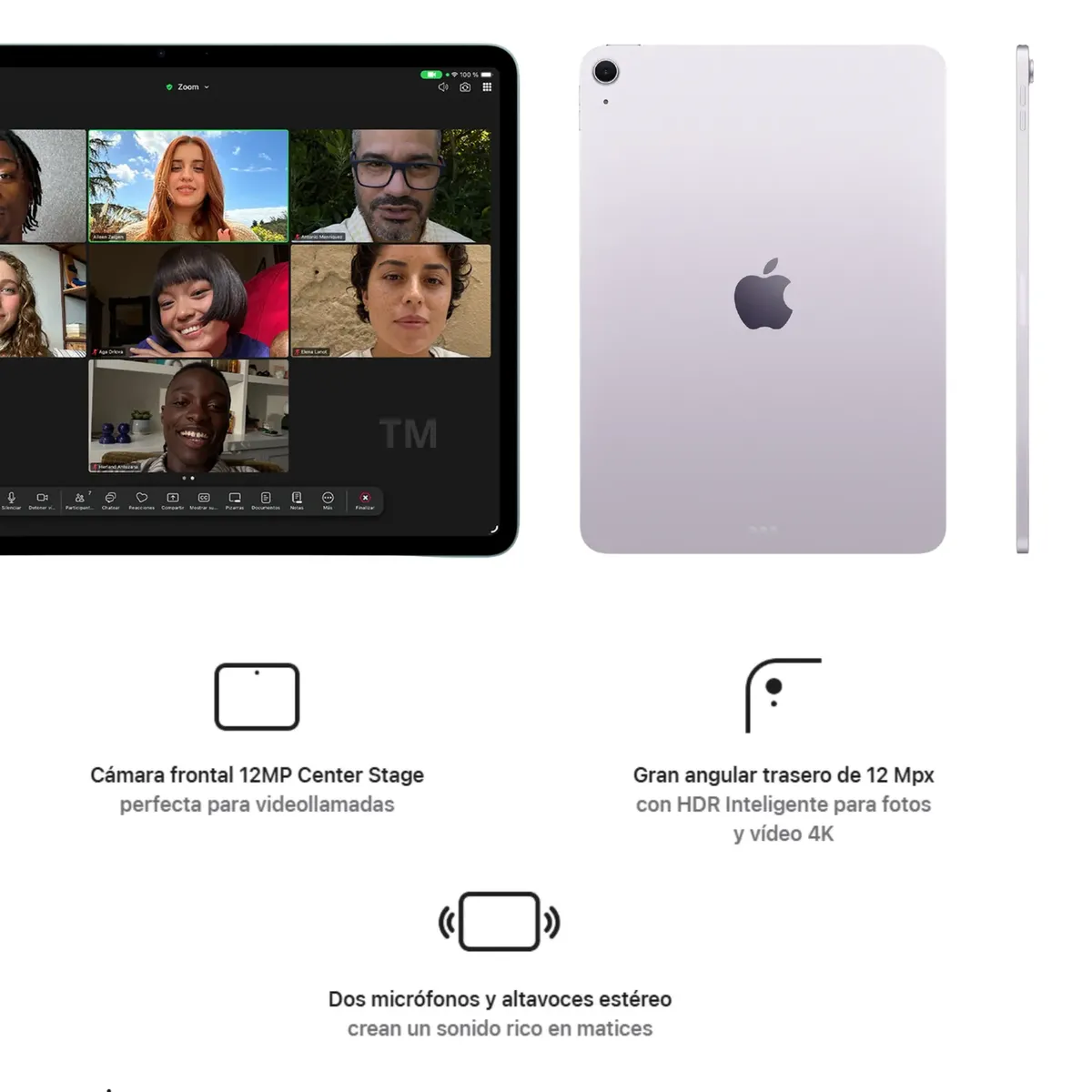 APPLE - iPad Air 11 Chip M4 Wifi 128GB - Purple