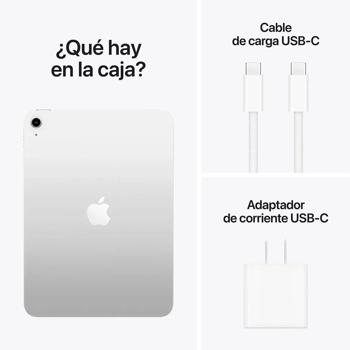 iPad Apple A16 11 128GB plateado, marca APPLE - Foto 2
