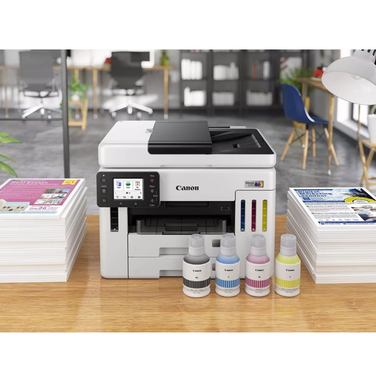 CANON - Impresora Canon Maxify GX7110 Multifuncional Wifi, ADF