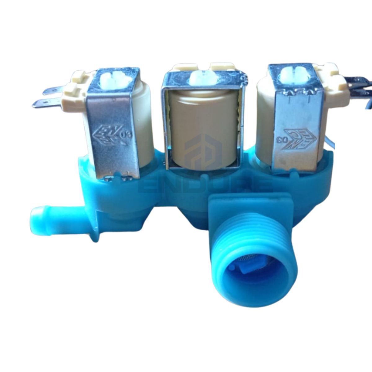 Valvula para lavadora samsung de 3 bobinas Electrovalvula samsung 3 bobinas color azul 220vac 60hz, marca SAMSUNG - Foto Principal