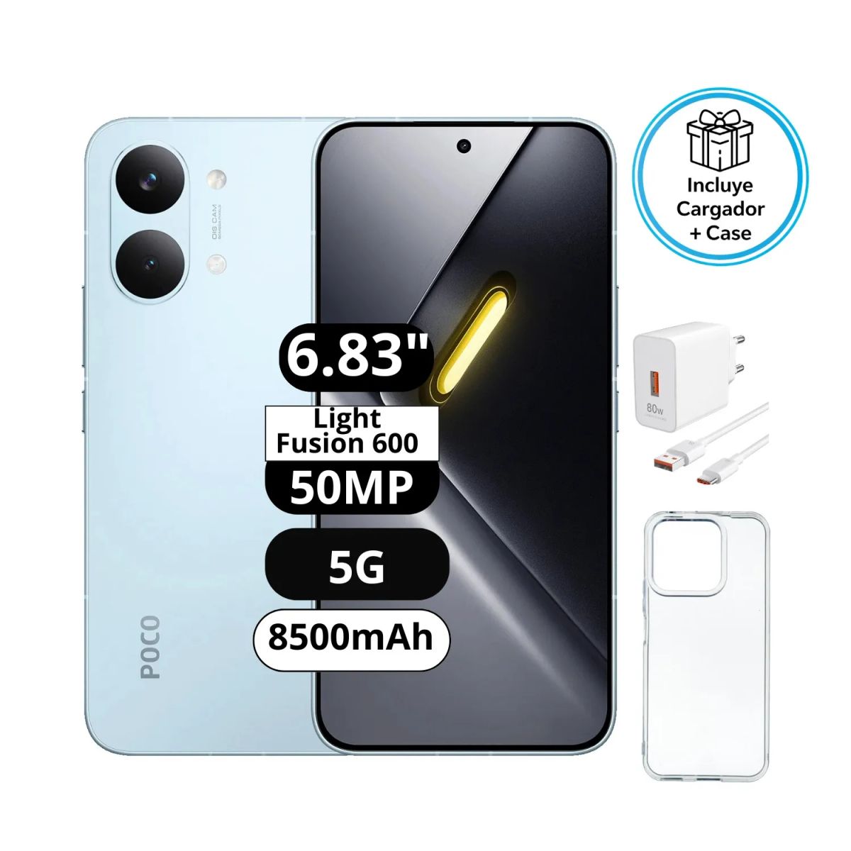 Poco X8 Pro Max 12RAM 512GB Azul, marca XIAOMI - Foto Principal