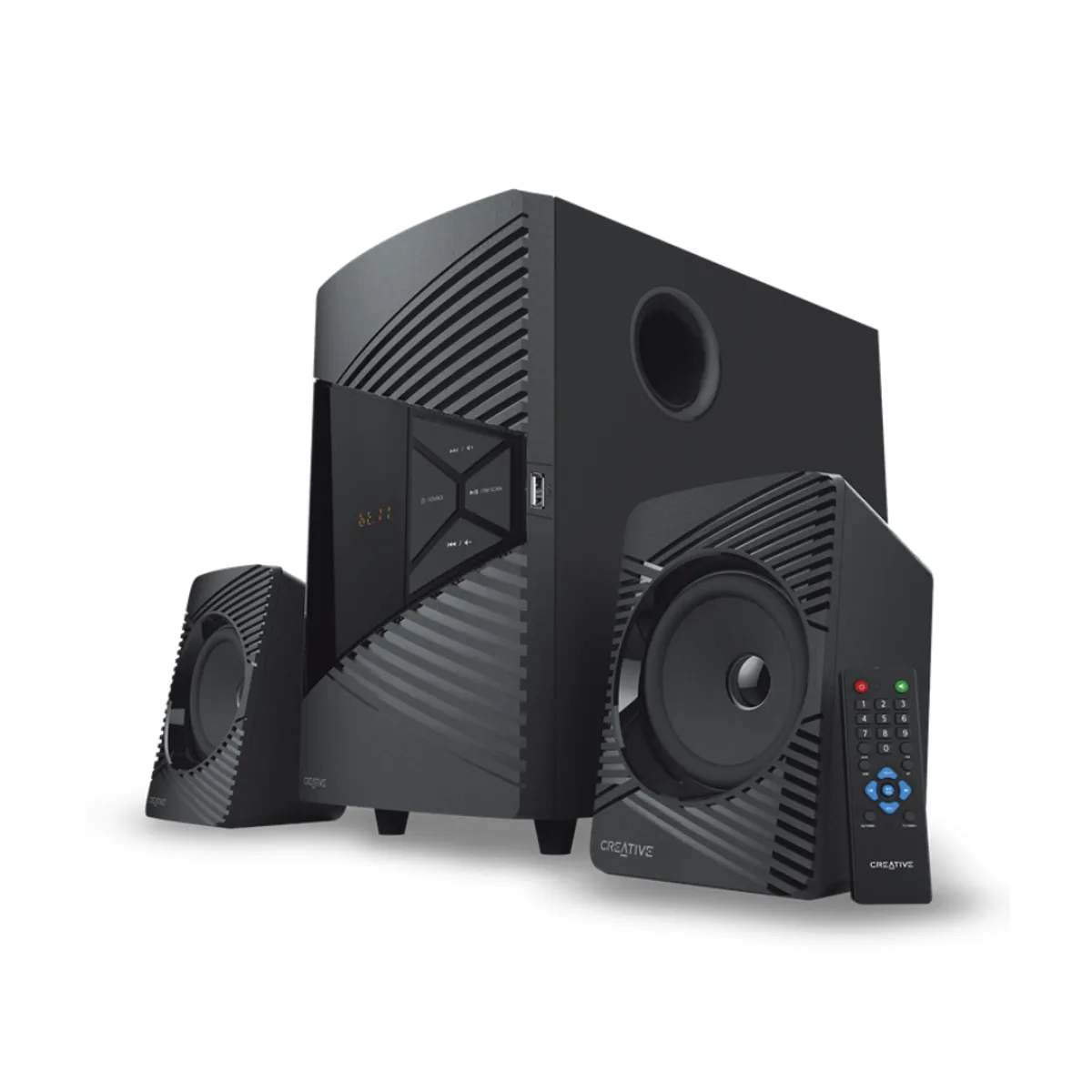 Parlante Creative E2500 2.1 Black, marca CREATIVE - Foto Principal