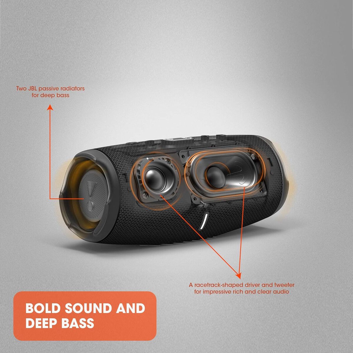 JBL - Parlante JBL Charge 5 Bluetooth IP67 20H Negro