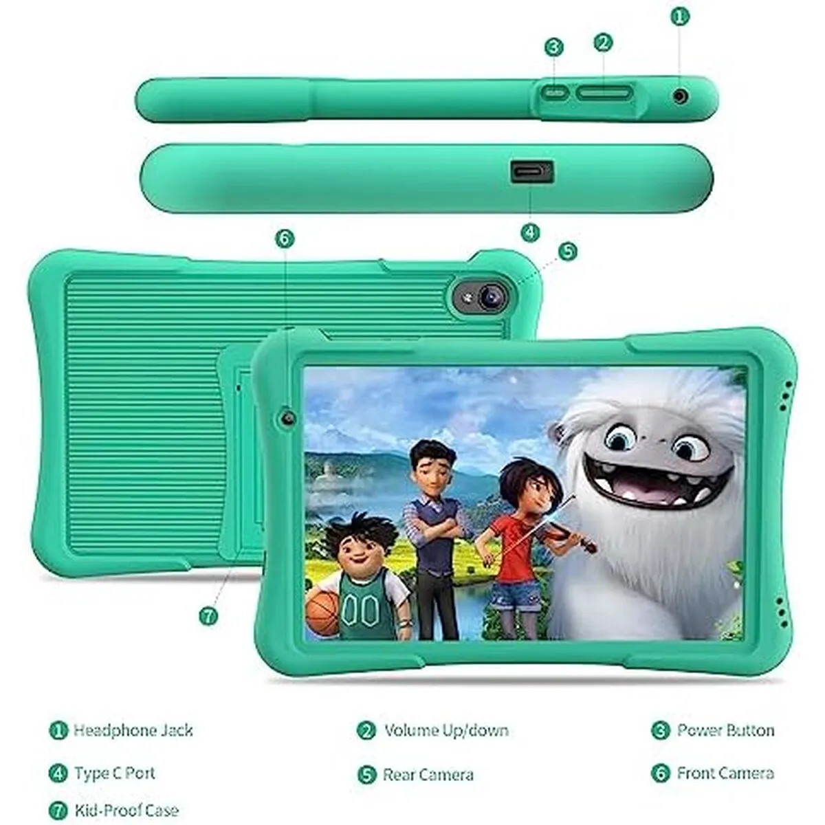 GENERICO - Tablet PRITOM TAB 10 10 Android 14 32GB QuadCore Niaos