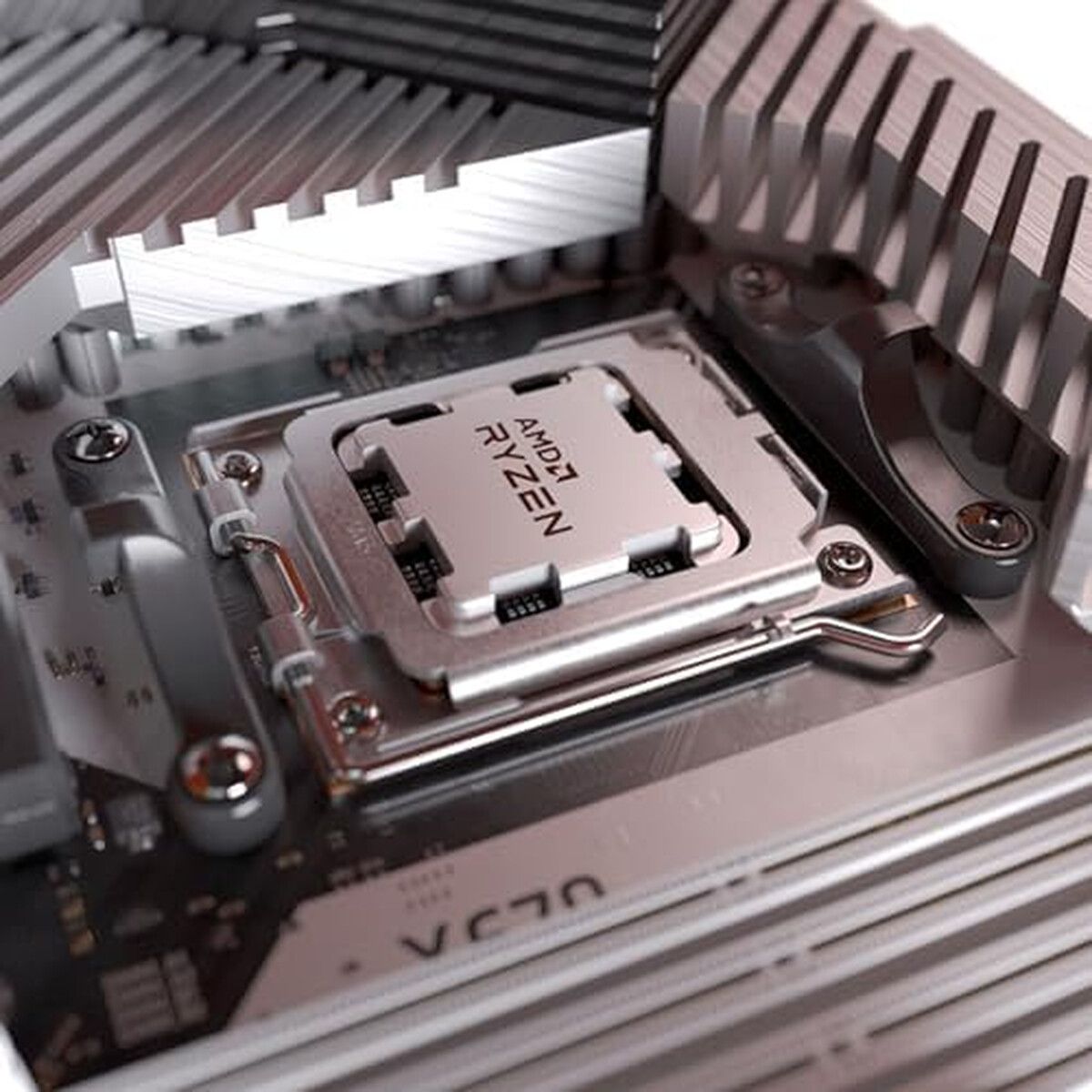 AMD - Procesador AMD Ryzen 5 7600 6 Nacleos 5.2GHz AM5