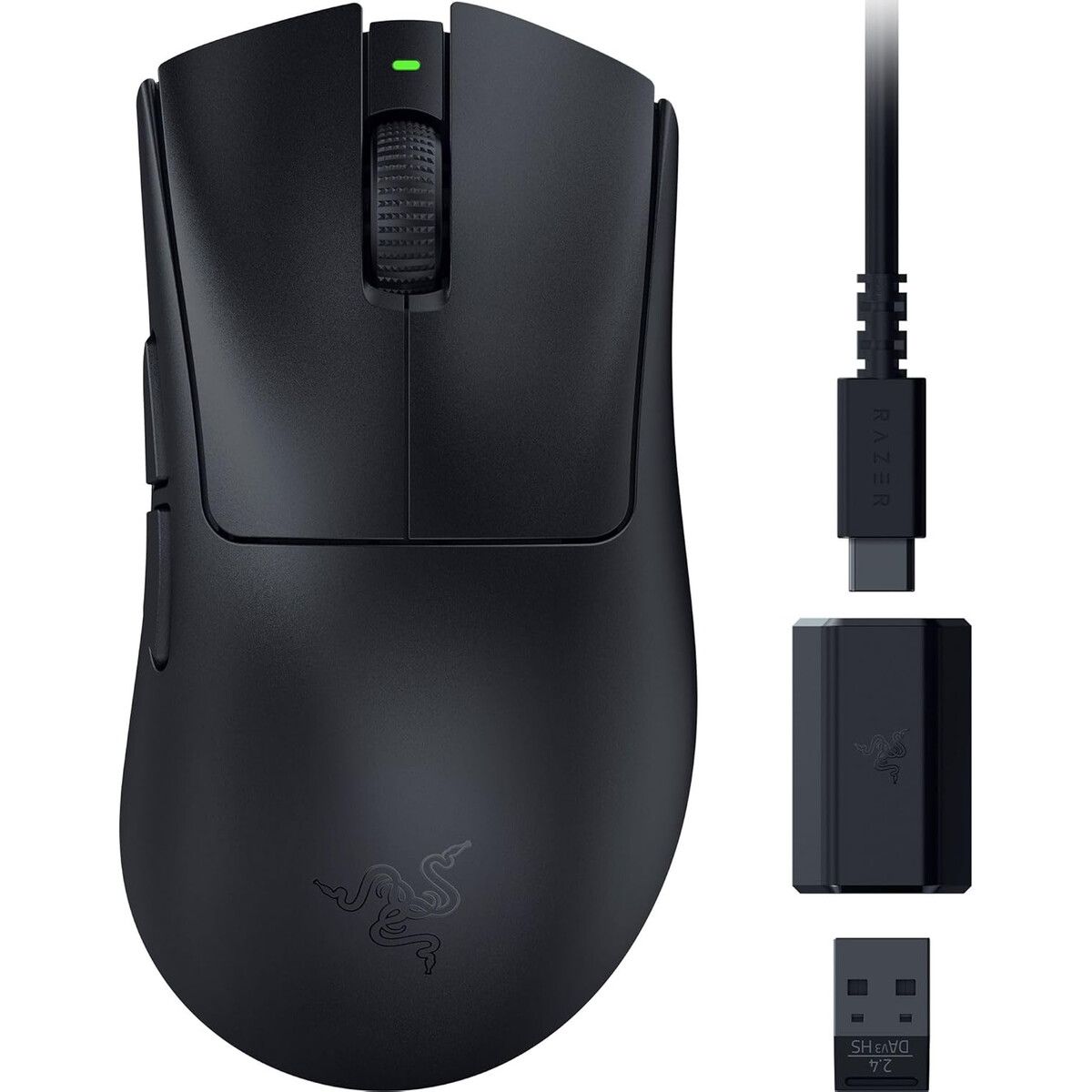 RAZER - Mouse Gamer Razer DeathAdder V3 HyperSpeed Inalambrico 55g