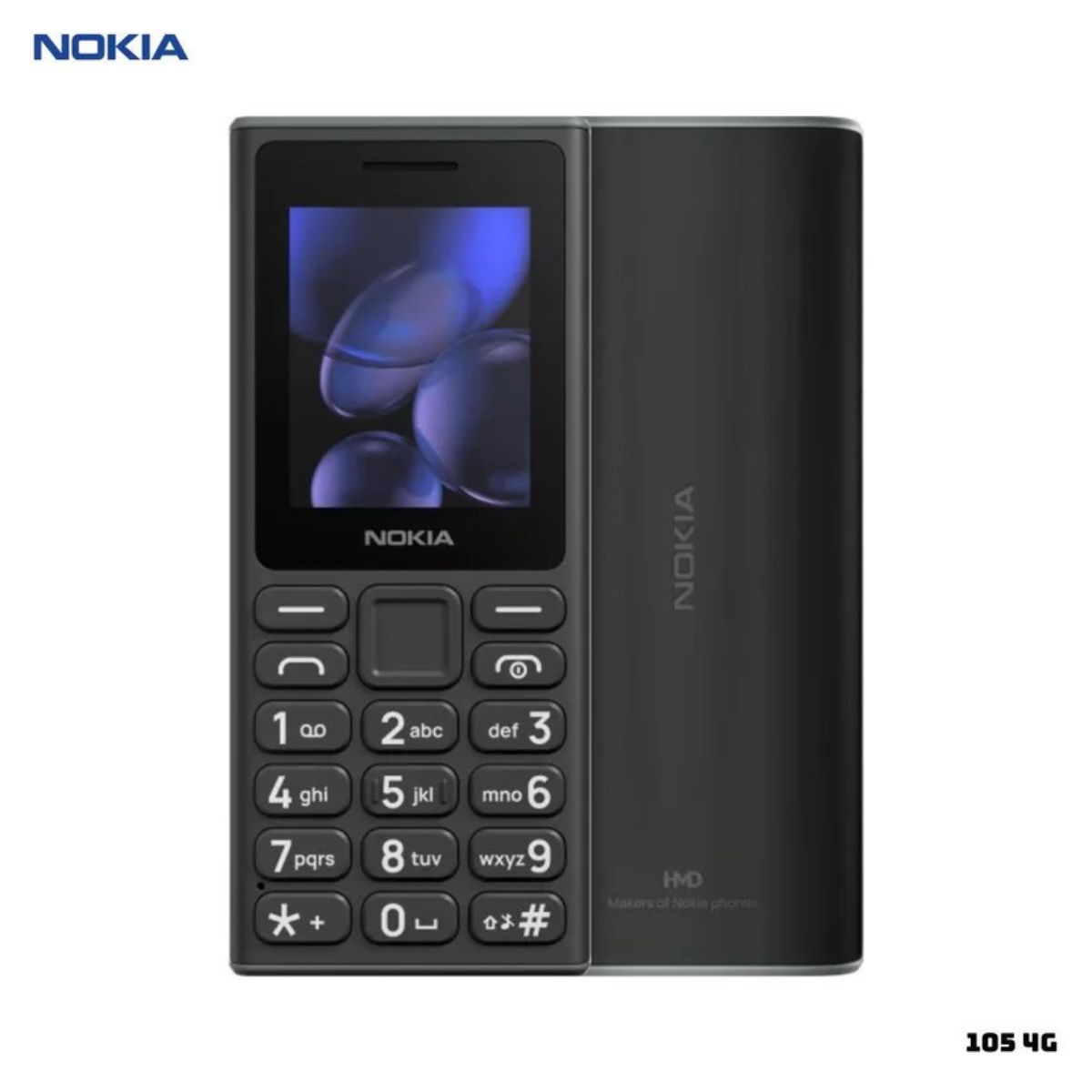 Celular Nokia 105 4G Dual SIM Negro, marca Nokia - Foto Principal