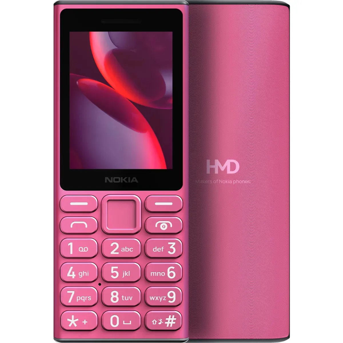 Celular Nokia 105 4G Dual SIM Rosa, marca Nokia - Foto Principal
