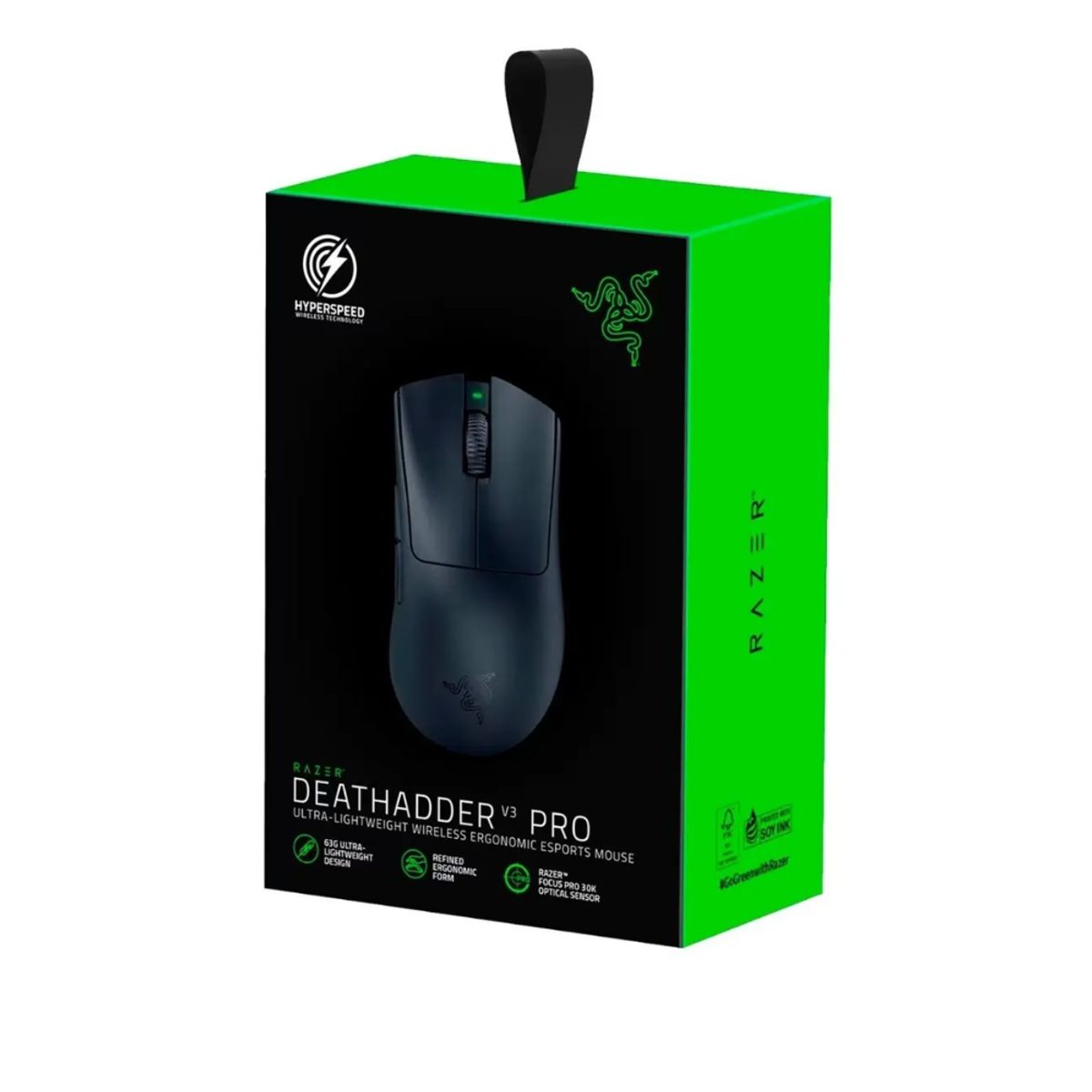 RAZER - Mouse Razer Deathadder V3 Pro Wireless 90hrs Switches Gen-3