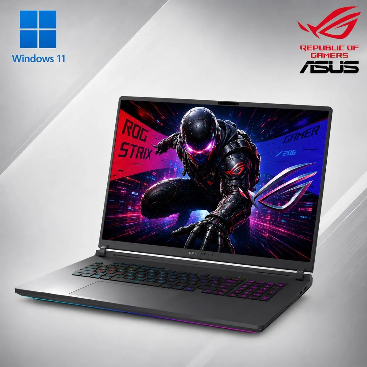 ASUS - Laptop Gamer ASUS ROG STRIX G18 18" WUXGA 144Hz  Core i9-14900HX RTX 5070 32GB RAM 1TB - G815JPR-IS96
