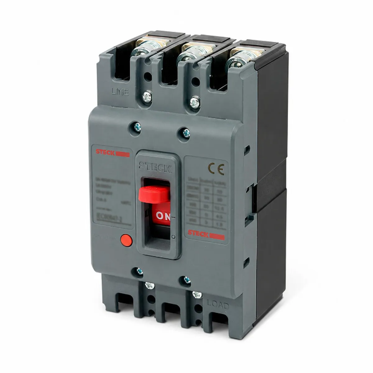 Interruptor Caja Moldeada Fijo STECK SDJS32 3 polos 32A, marca STECK - Foto 2