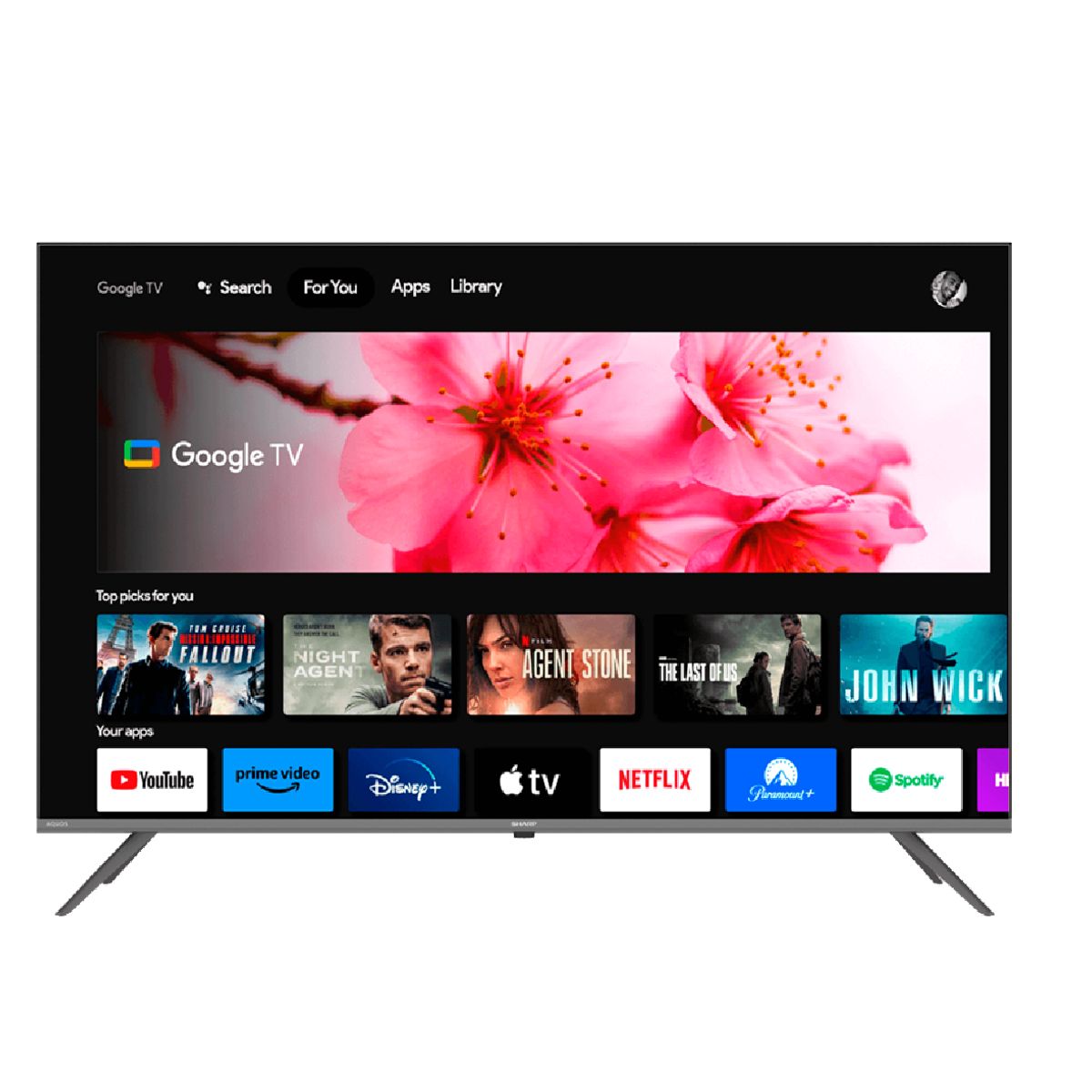 SHARP - Televisor 65 Sharp UHD 4K GL4060L Google tv.