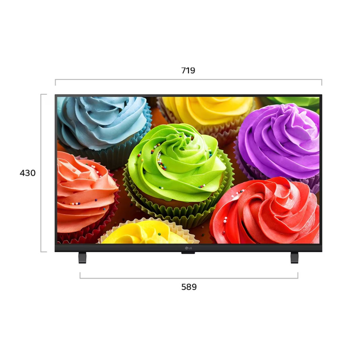 LG - TELEVISOR LG 32 SMART TV WEBOS HUB FHD LED 2026 - 32LB650BPSA
