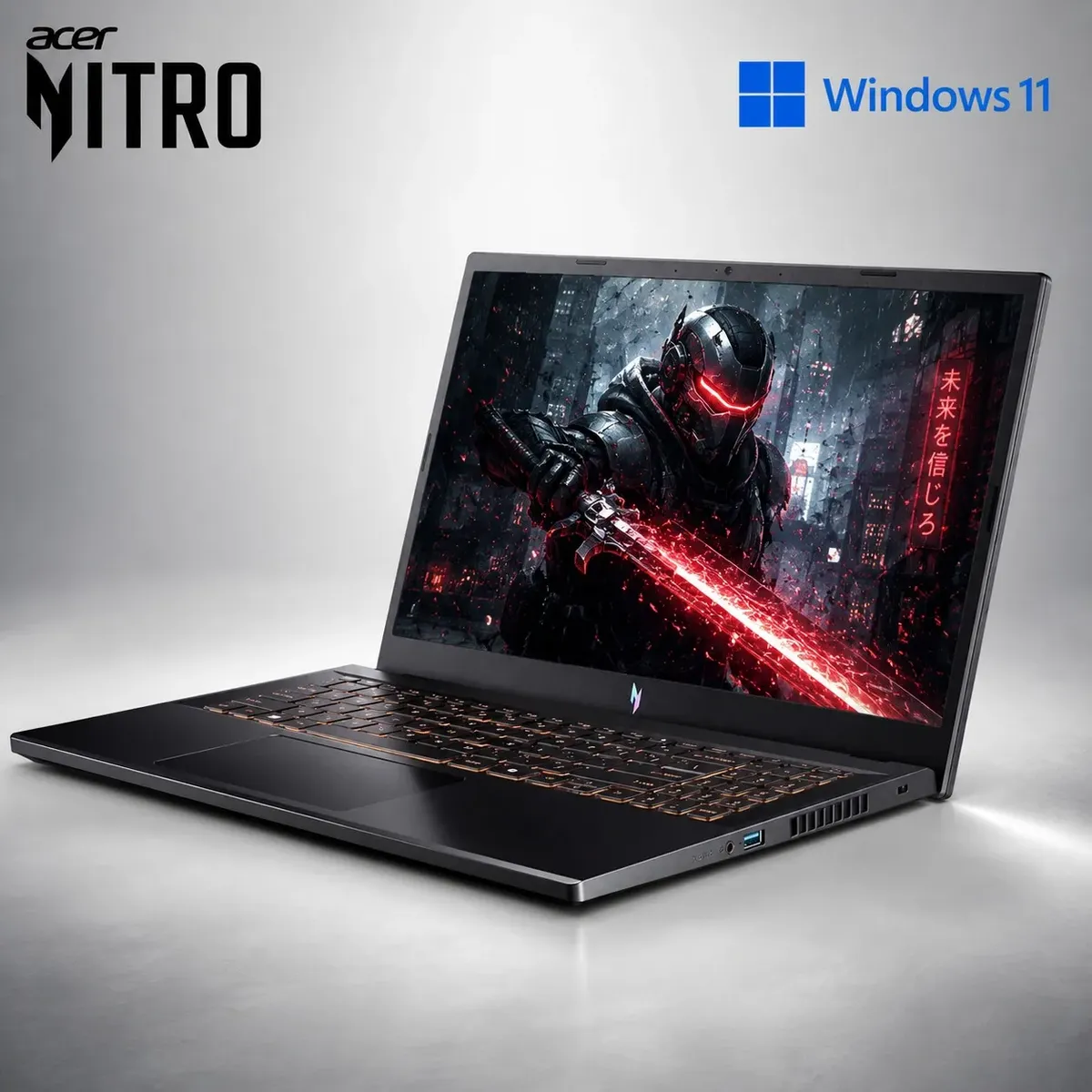 ACER - Laptop ACER NITRO ANV1552-57X GAMING INTEL CORE I5-13420H 512GB  16GB 15.6 FHD  RTX 5050