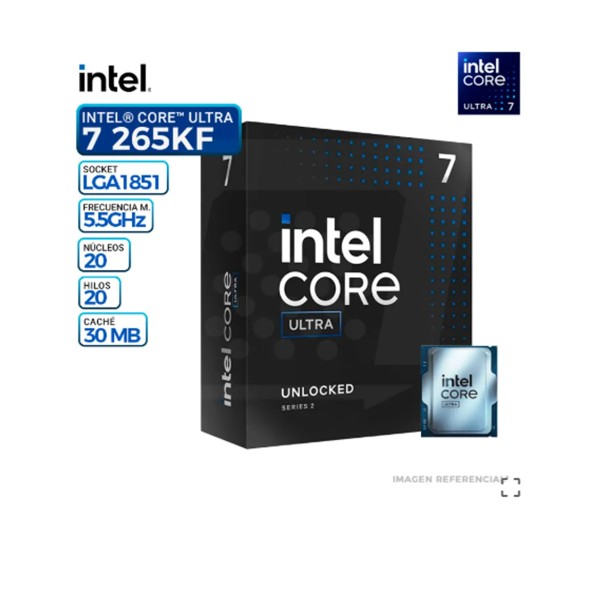 INTEL - PC Gamer PRO ULTRA XTREME INTEL CORE ULTRA 7 265KF RAM DDR5 32GB SSD 1TB GRAFICA ASUS RTX 5070 12GB.