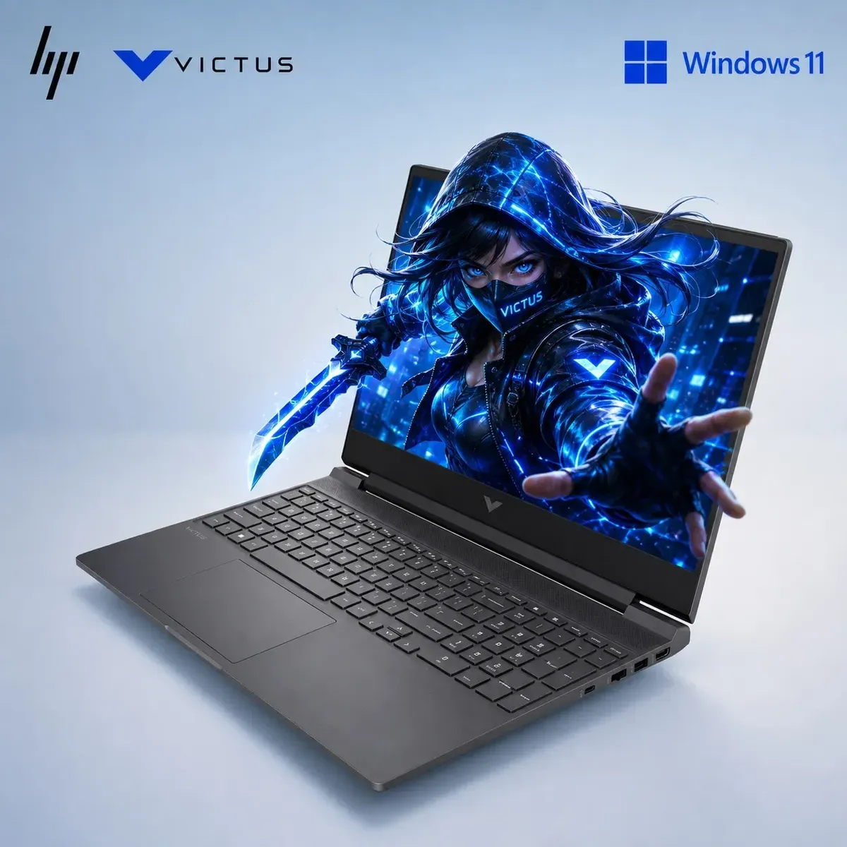 HP - Laptop HP Victus 15-FB3018LA AMD Ryzen 7 7445H 8GB RAM 512GB SSD RTX 3050 15.6" FHD - 144Hz