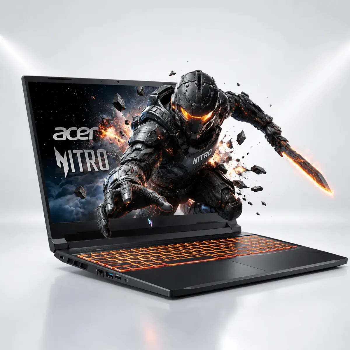 ACER - Laptop Gamer Acer Nitro V16 Ryzen AI 7 16GB 1TB SSD RTX 5060 8GB 16" 180Hz    ANV16-61-R0YW